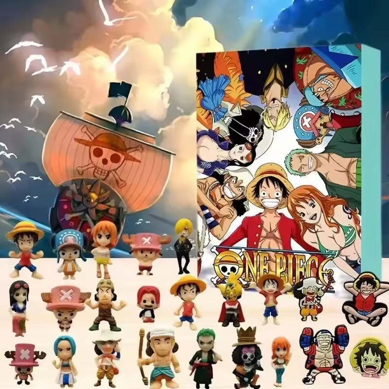 Advent Calendar Gift - One Piece Luffy 24 Day Christmas