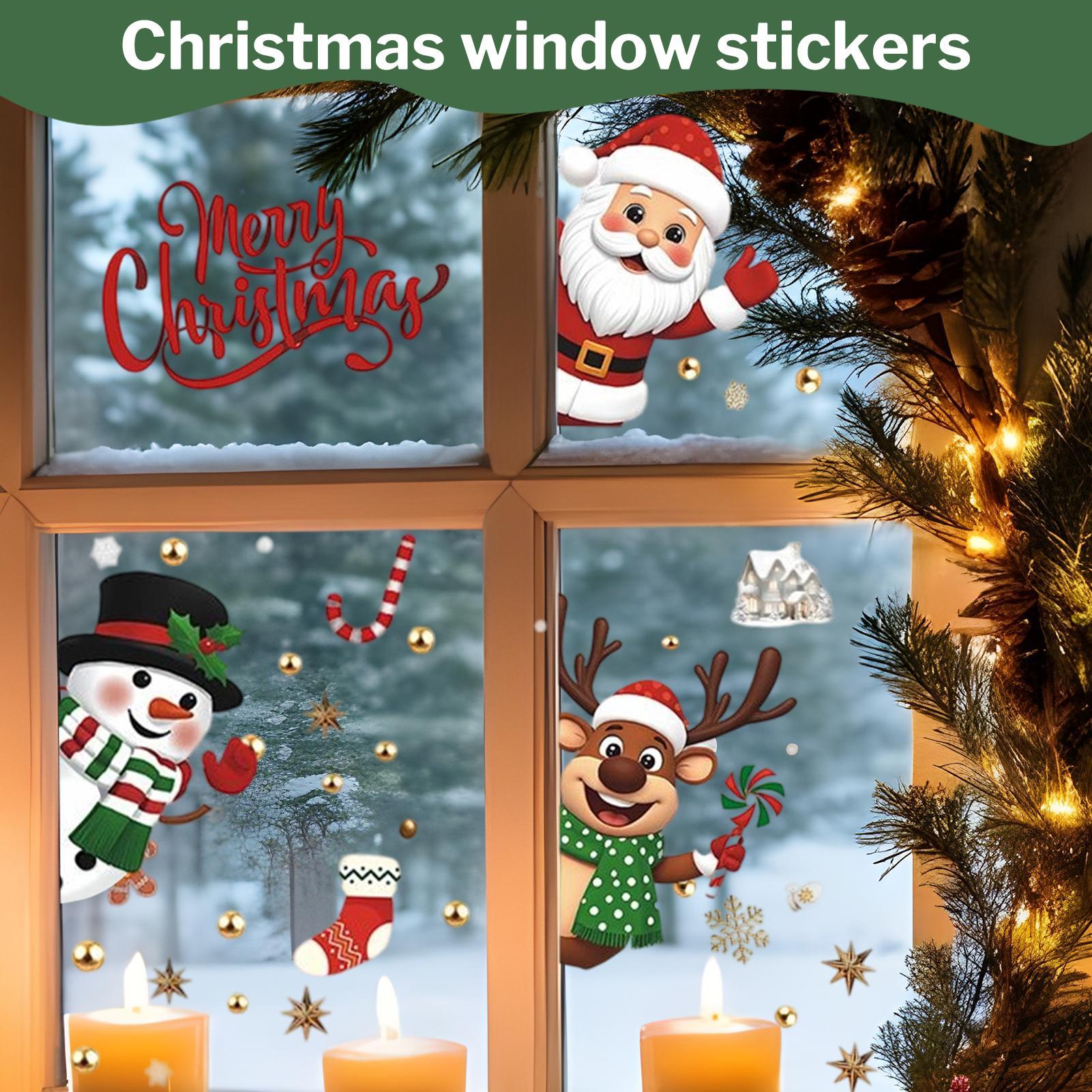 Christmas Window Decorations H - Snowflake Window Decal avis et prix