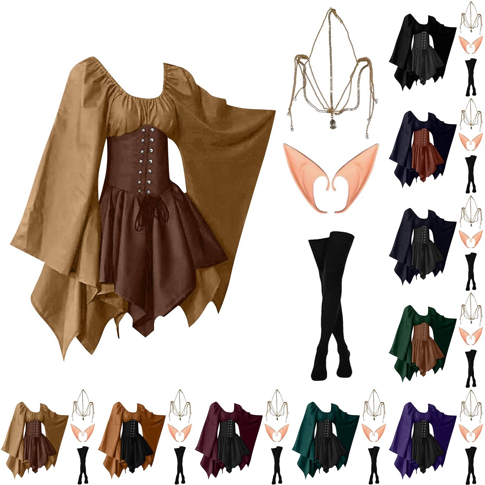 Halloween Cosplay Palace Victo - Elf Costume Christmas avis et prix