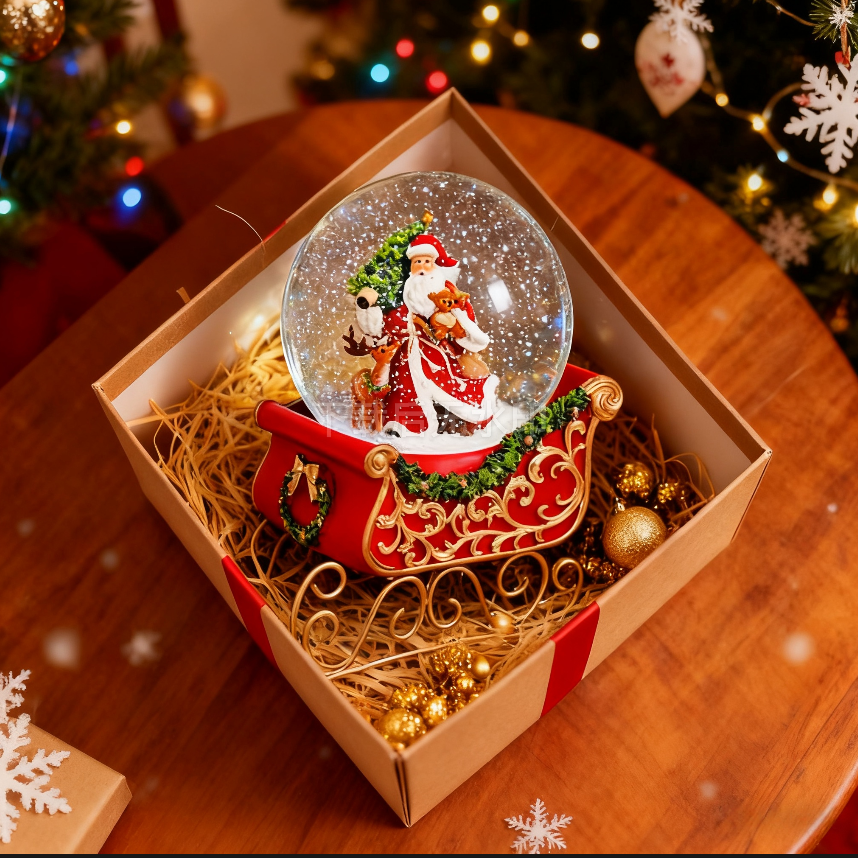 Christmas Snow Globe with Musi - Snow Globe Musical avis et prix