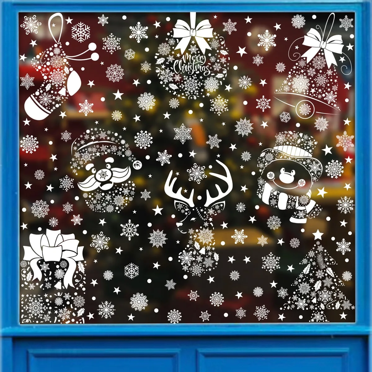 Christmas Wall Sticker Snowfla - Snowflake Window Decal avis et prix