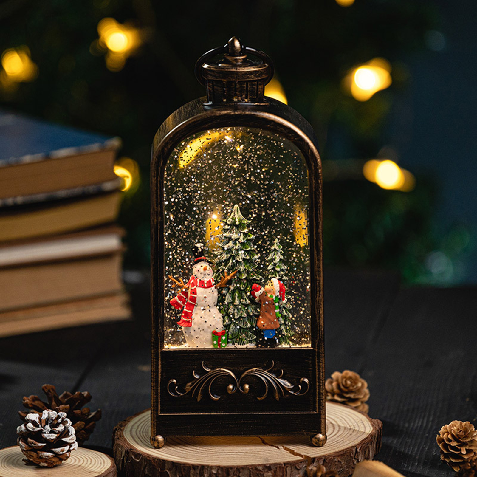 Christmas Decorations Wind Lan - Snow Globe Musical avis et prix