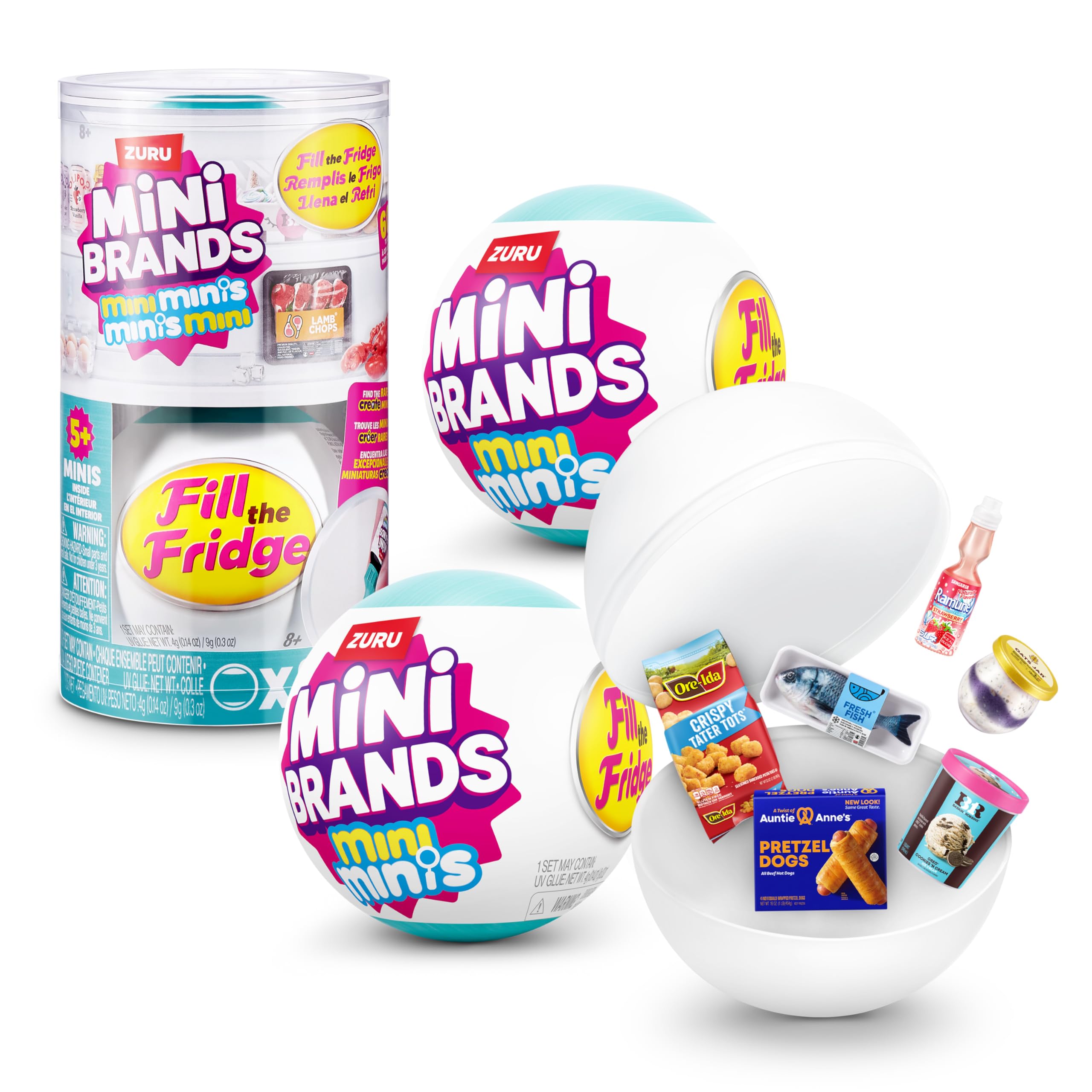 Mini Brands Fridge Mystery Bal - Ornament Ball Set avis et prix