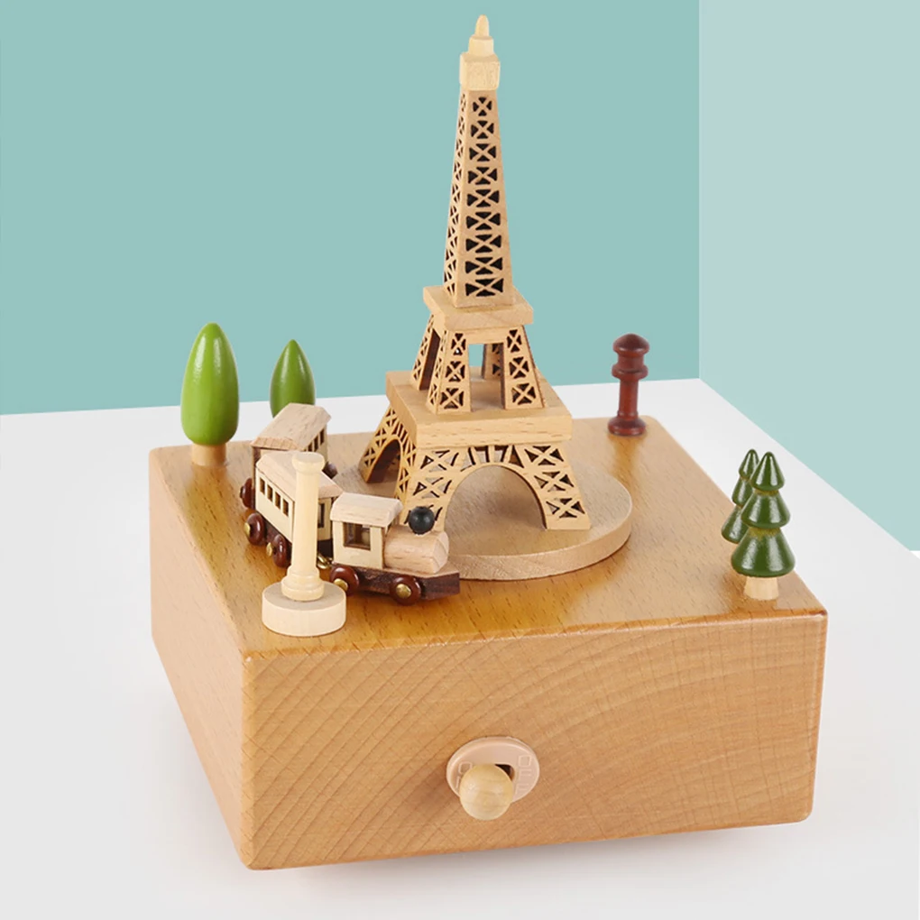 Wooden Carousel Music Box Orna - Snow Globe Musical avis et prix