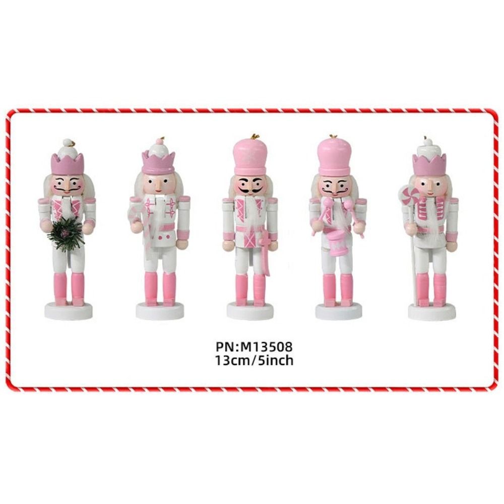5PCS Macarone Powder Christmas - Nutcracker Figurine avis et prix