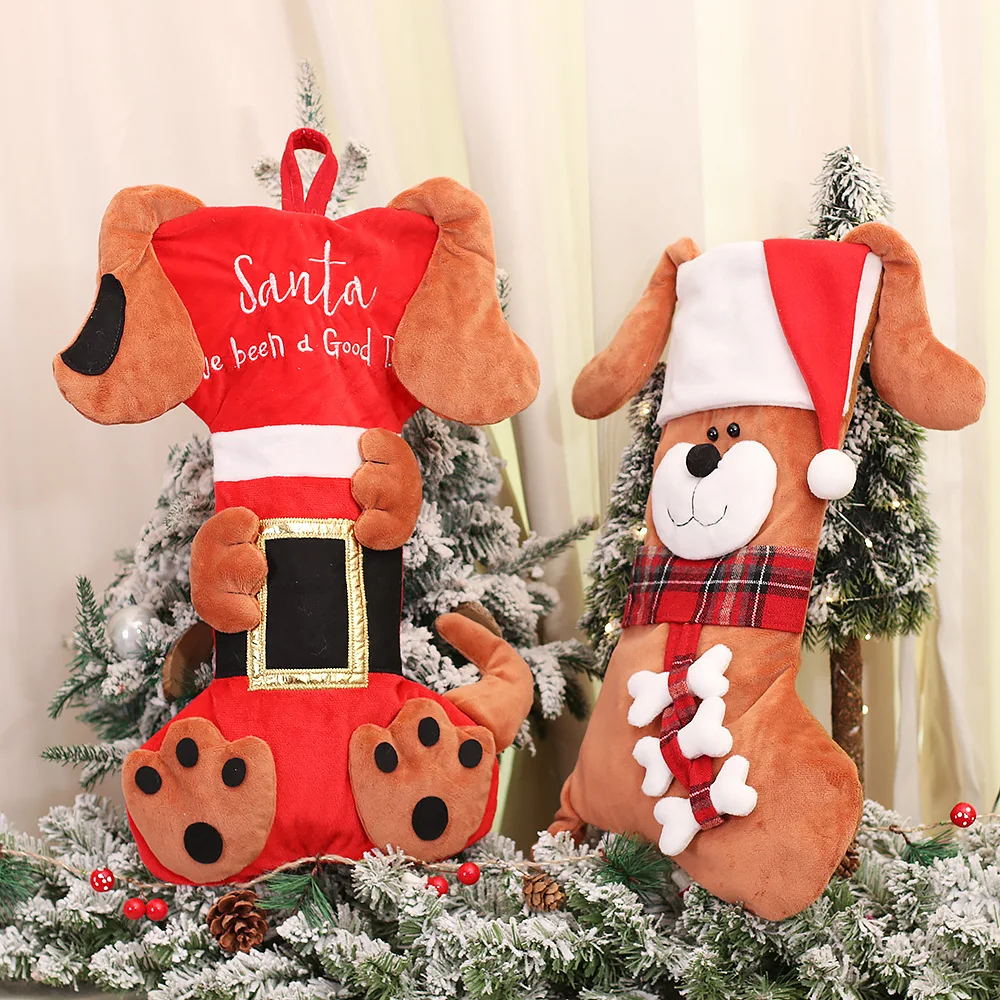 3D Animal Christmas Stockings  - Christmas Stocking Hanging avis et prix