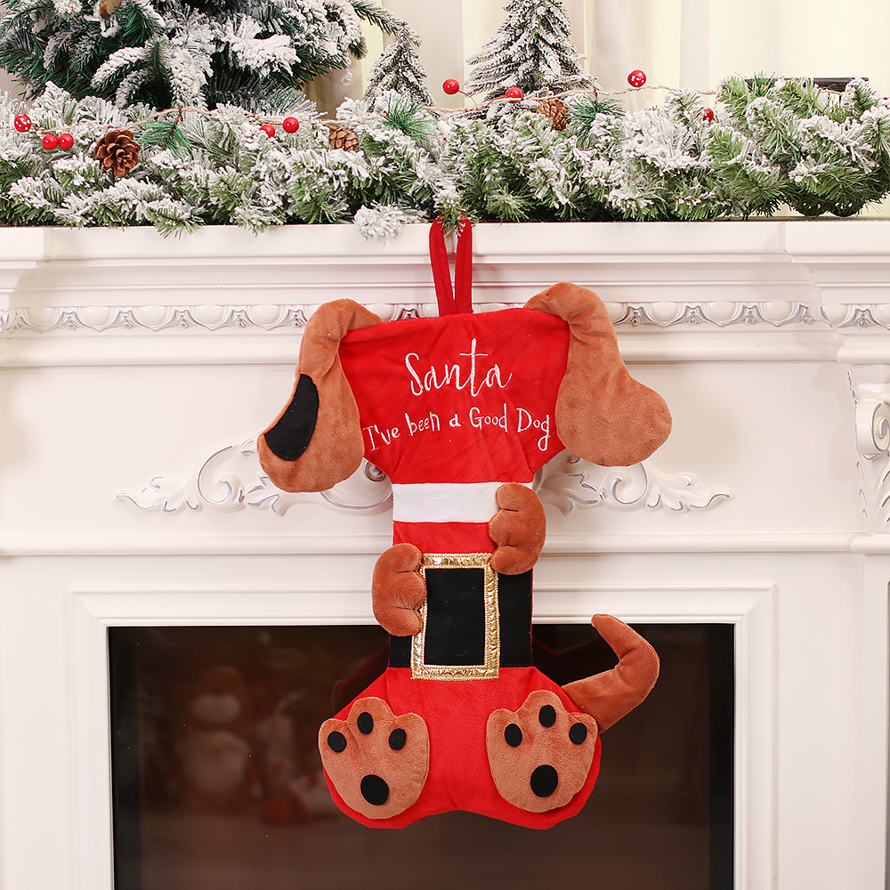 3D Animal Christmas Stockings  - Christmas Stocking Hanging avis et prix