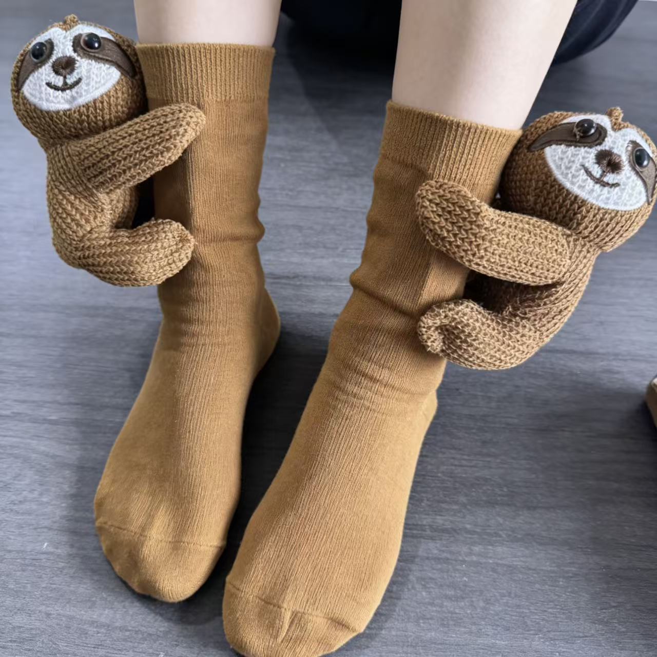 3D Knit Animal Sloth Socks for - Christmas Stocking Hanging avis et prix