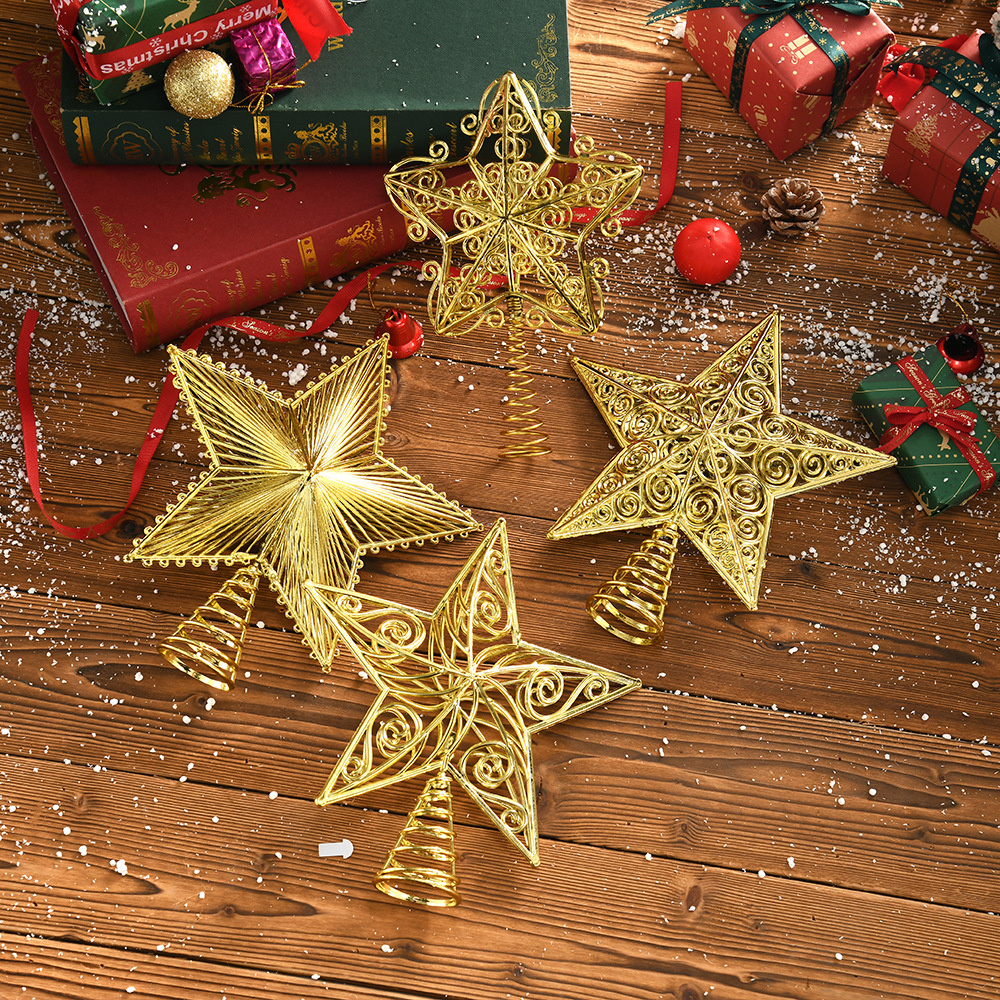 Gold Glitter Christmas Tree To - Star Tree Topper avis et prix