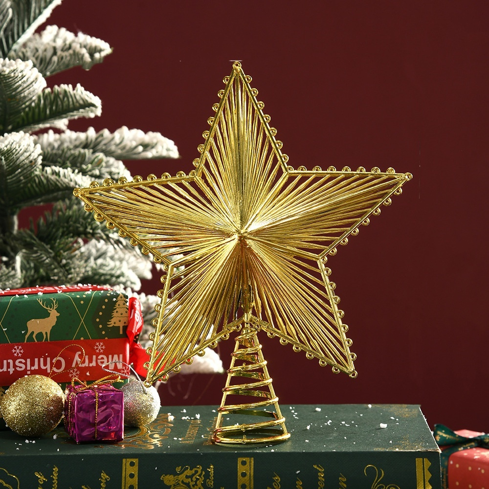 Gold Glitter Christmas Tree To - Star Tree Topper avis et prix
