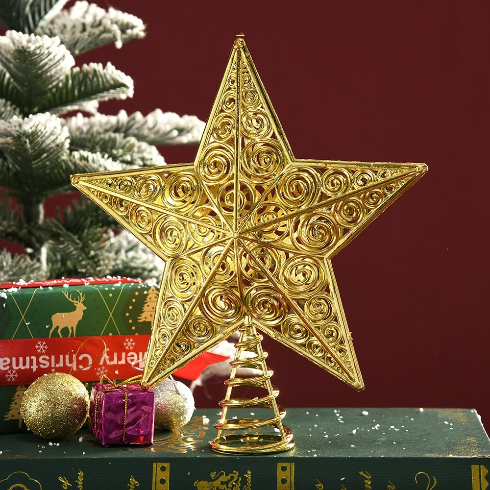 Gold Glitter Christmas Tree To - Star Tree Topper avis et prix