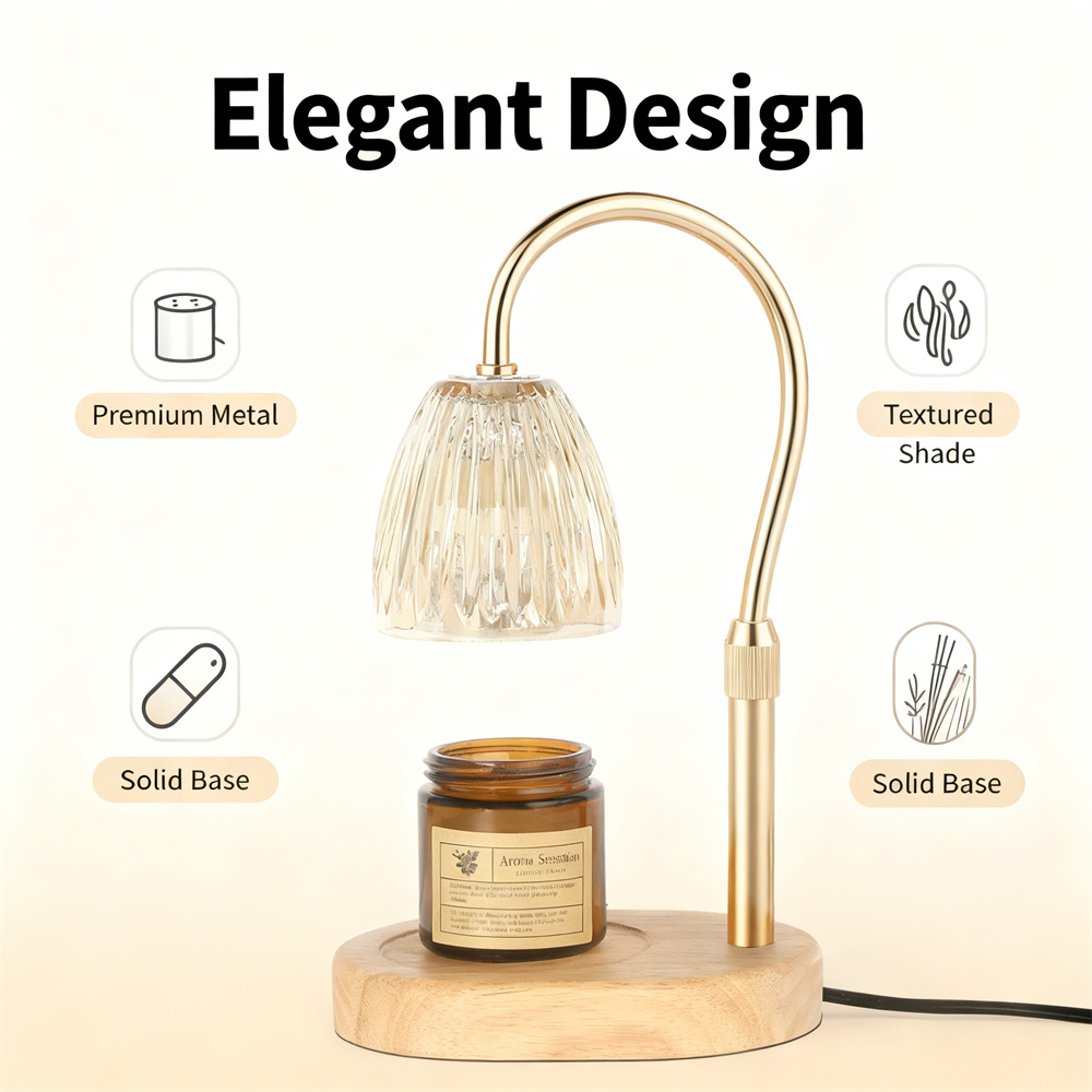 Candle Warmer Lamp with Timer, - Holiday Candle Set avis et prix