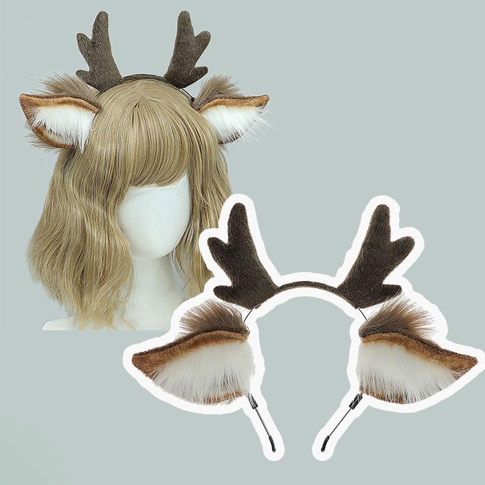 Unisex Deer Ears Reindeer Antl - Reindeer Antlers Headband avis et prix
