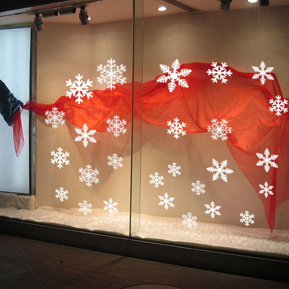 27/38PCS Gift Xmas  Festival S - Snowflake Window Decal avis et prix