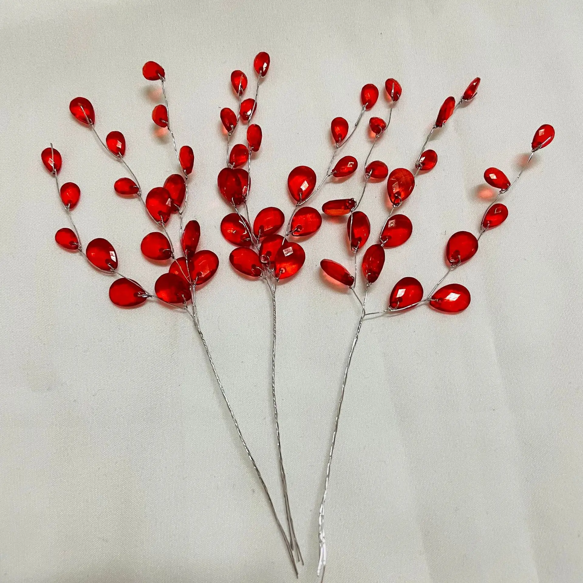 50Pcs 3-Forks Acrylic Strip Wa - Christmas Wreath Fake avis et prix