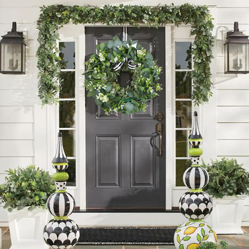 Eucalyptus Wreath Flowers Gift - Christmas Wreath Fake avis et prix