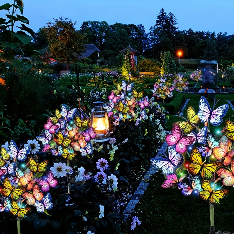 Solar LED Butterfly Garden Lig - Christmas Lights Outdoor avis et prix