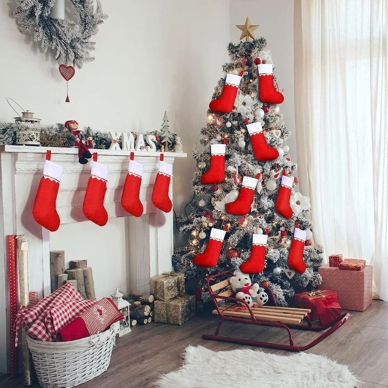Holiday Christmas Stocking Fir - Christmas Stocking Hanging avis et prix