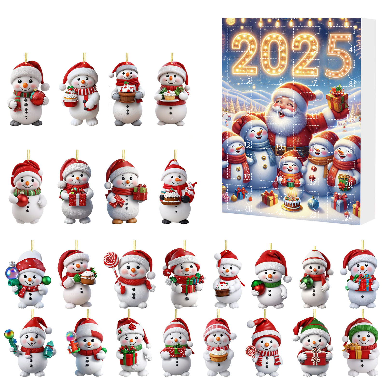 Christmas Advent Calendar with - Advent Calendar Gift avis et prix