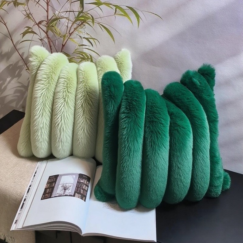 Christmas green imitation rabb - Christmas Throw Blanket avis et prix