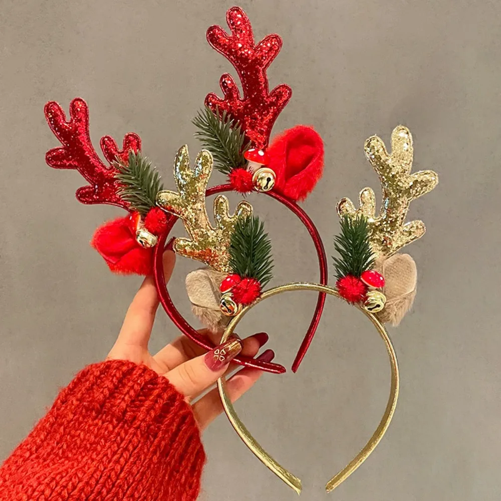 ！Christmas Glitter Deer Antler - Reindeer Antlers Headband avis et prix
