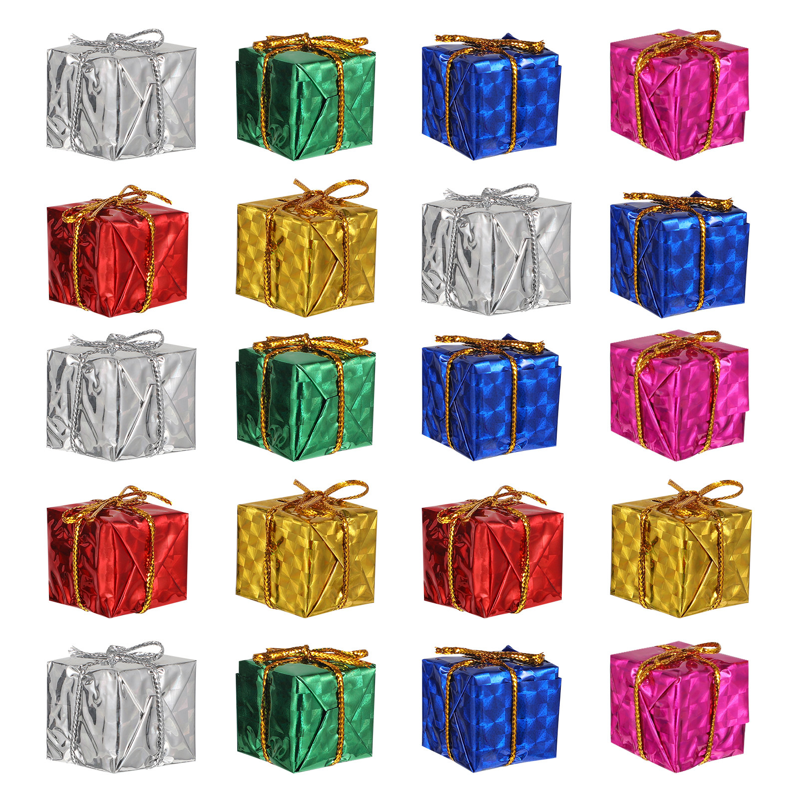 24Pcs Christmas Tree Hanging D - Gift Box Wrap Set avis et prix