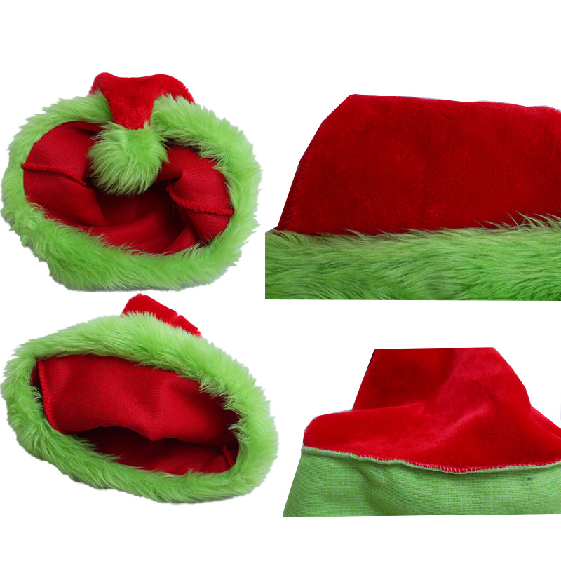 1pc, Santa Claus hat Christmas - Santa Hat Plush avis et prix