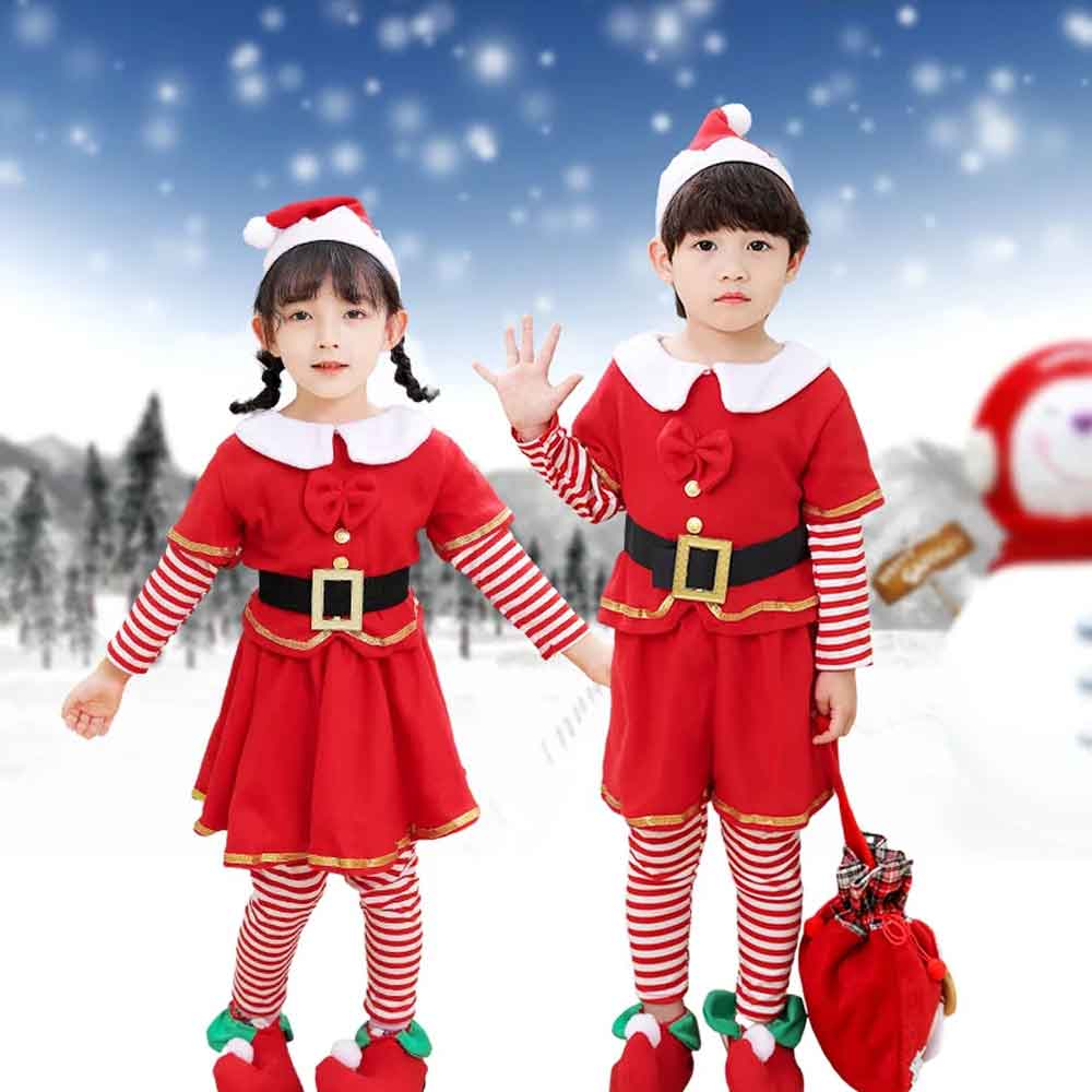 Children's Christmas Elf Set - - Elf Costume Christmas avis et prix