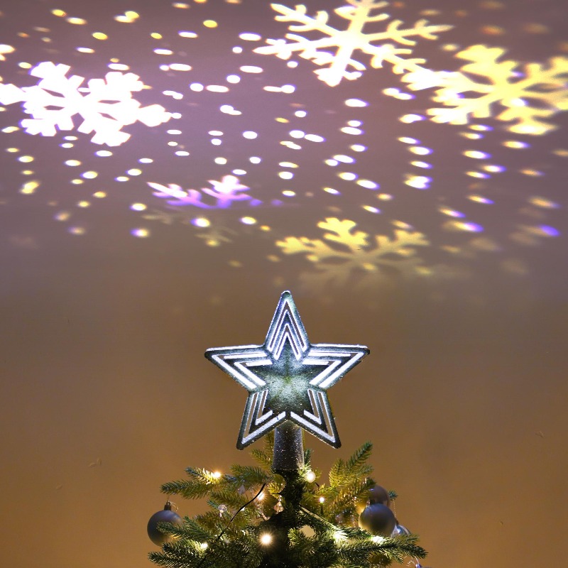 LED Projection Tree Topper Sta - Star Tree Topper avis et prix