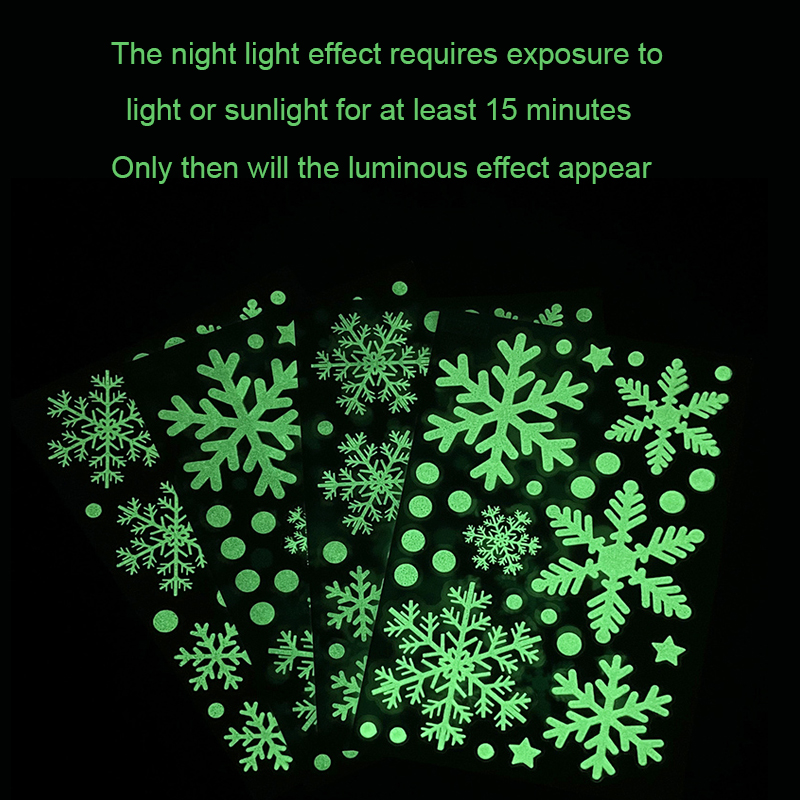 Christmas Luminous Snowflake W - Snowflake Window Decal avis et prix