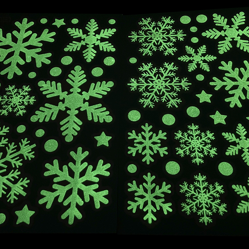 Christmas Luminous Snowflake W - Snowflake Window Decal avis et prix