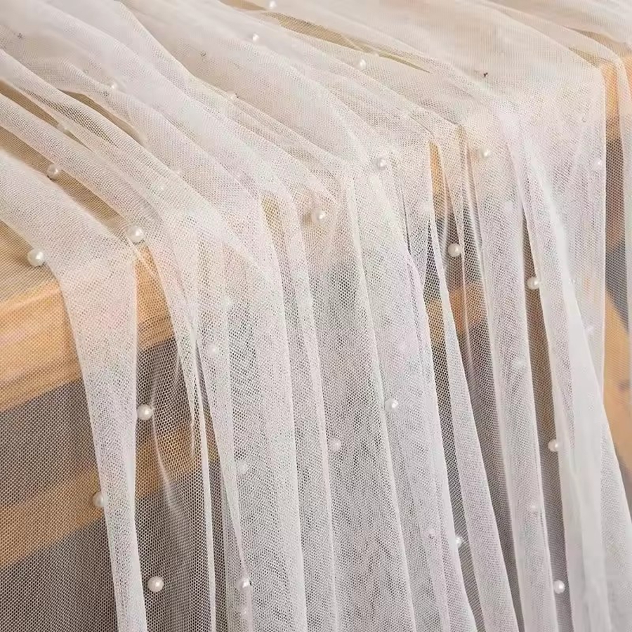 300x80cm Pearl Sheer Tulle Tab - Christmas Table Runner avis et prix