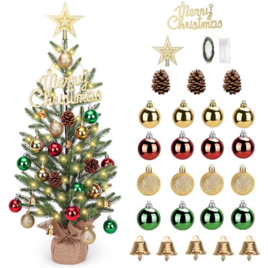 2FT Mini Christmas Tree, Table - Christmas Tree Artificial avis et prix