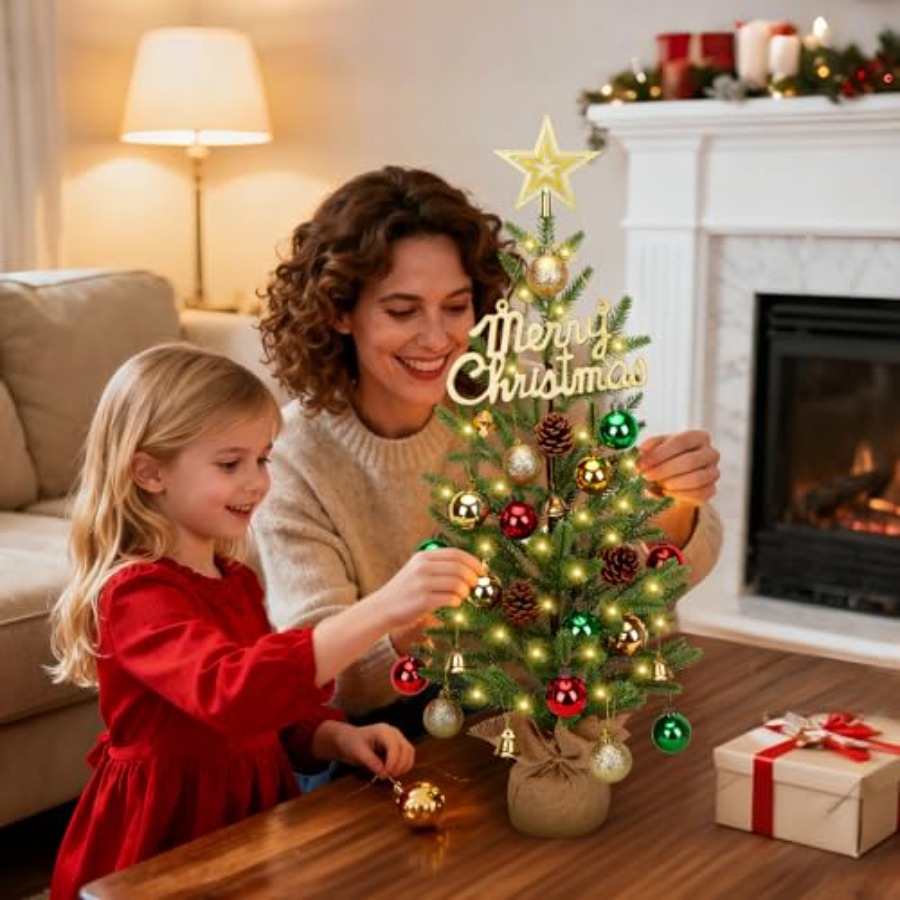 2FT Mini Christmas Tree, Table - Christmas Tree Artificial avis et prix