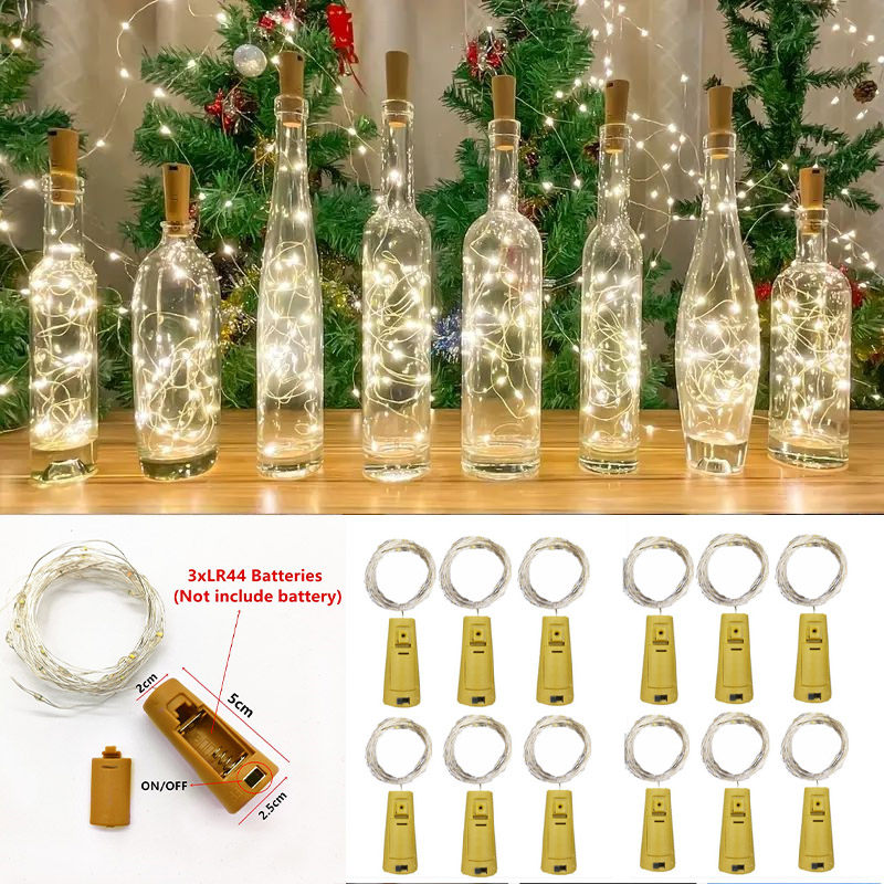 6pcs 20led Wine Bottle with Co - Led Fairy String Lights avis et prix