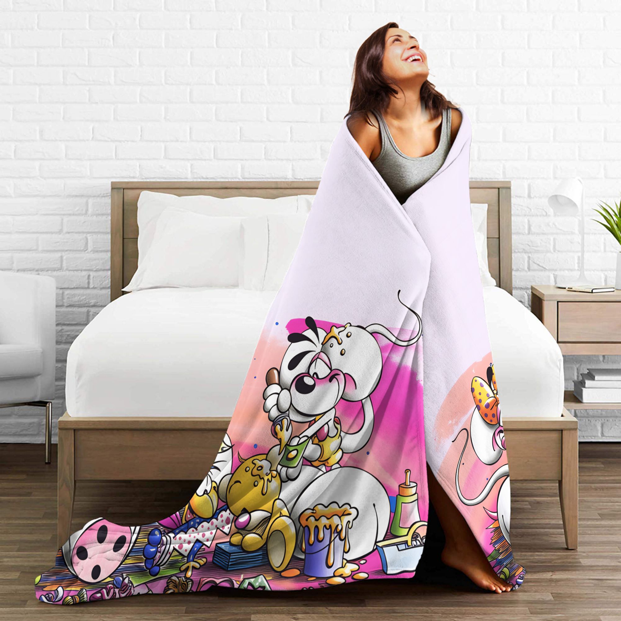 Christmas Diddl Super Soft Bla - Christmas Throw Blanket avis et prix