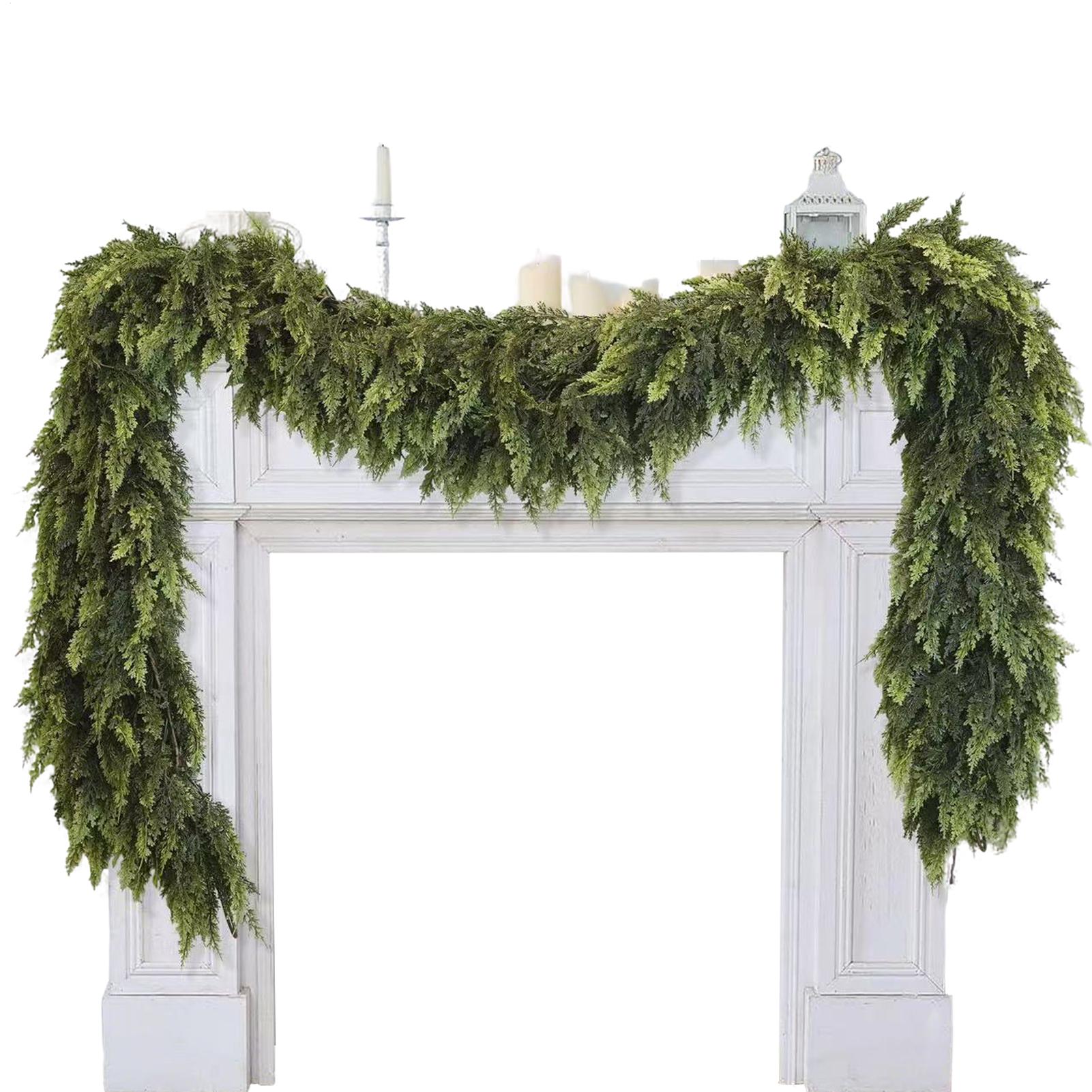 Christmas Garlands Artificial  - Christmas Wreath Fake avis et prix