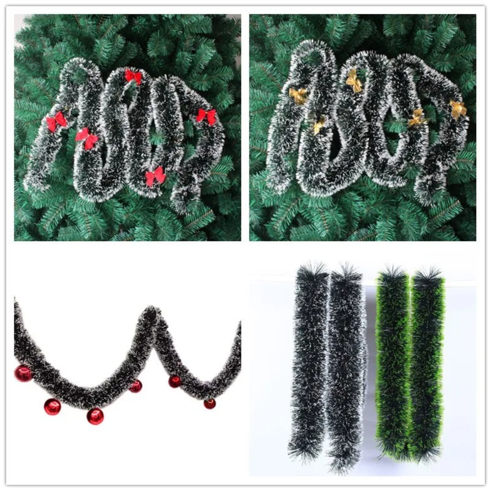 Christmas Tinsel Garland Artif - Tinsel Garland Decoration avis et prix