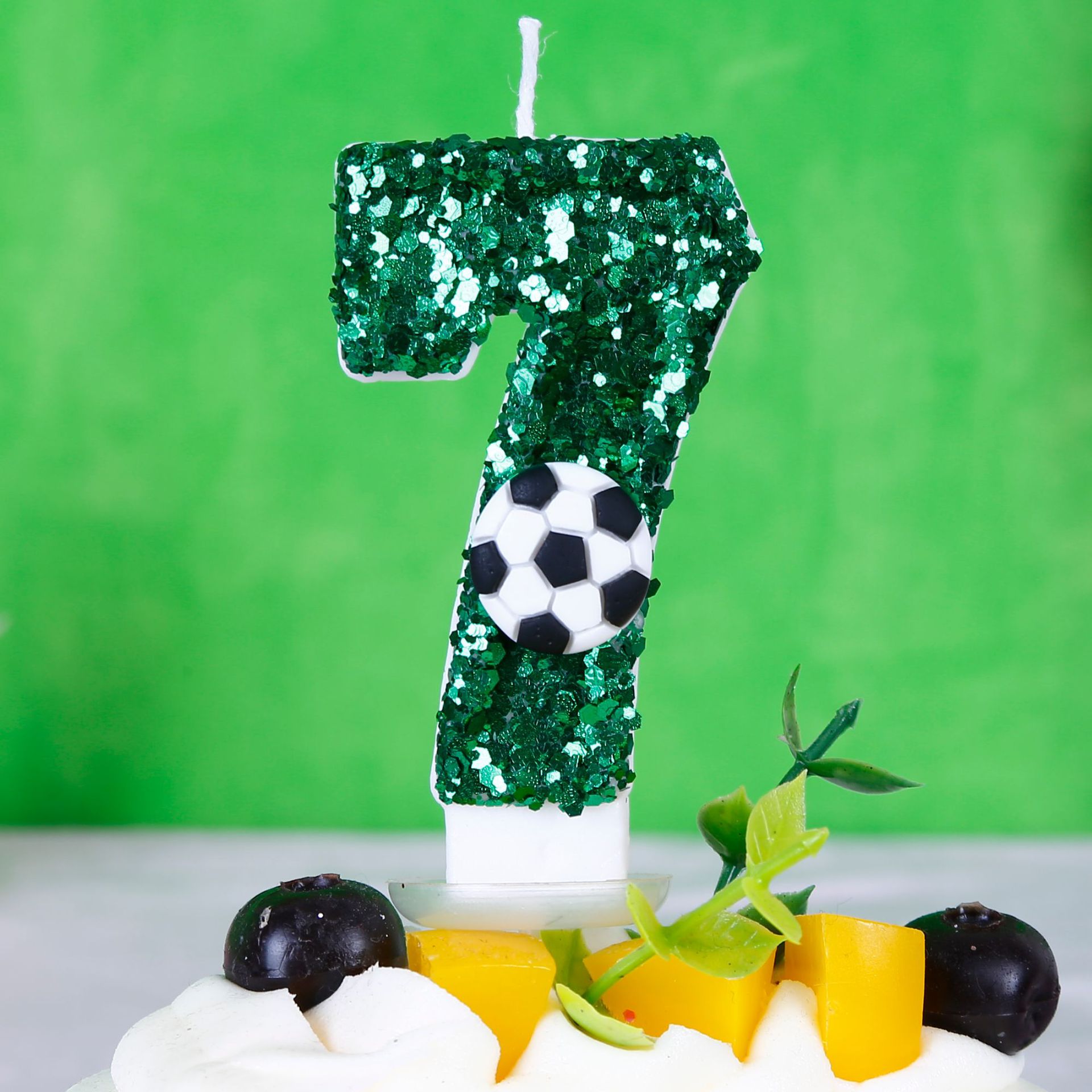 Boy Series 3D Green Football B - Holiday Candle Set avis et prix