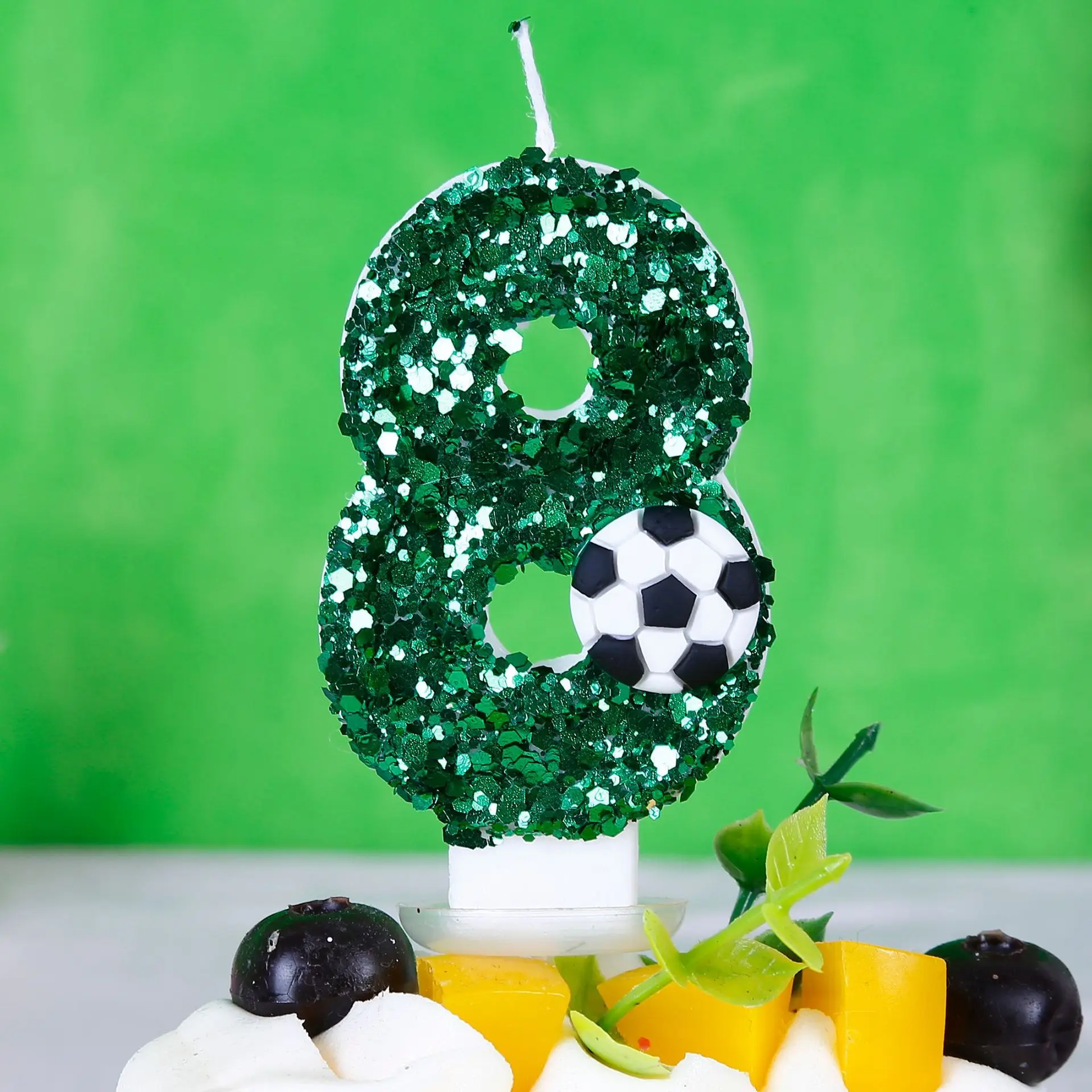 Boy Series 3D Green Football B - Holiday Candle Set avis et prix