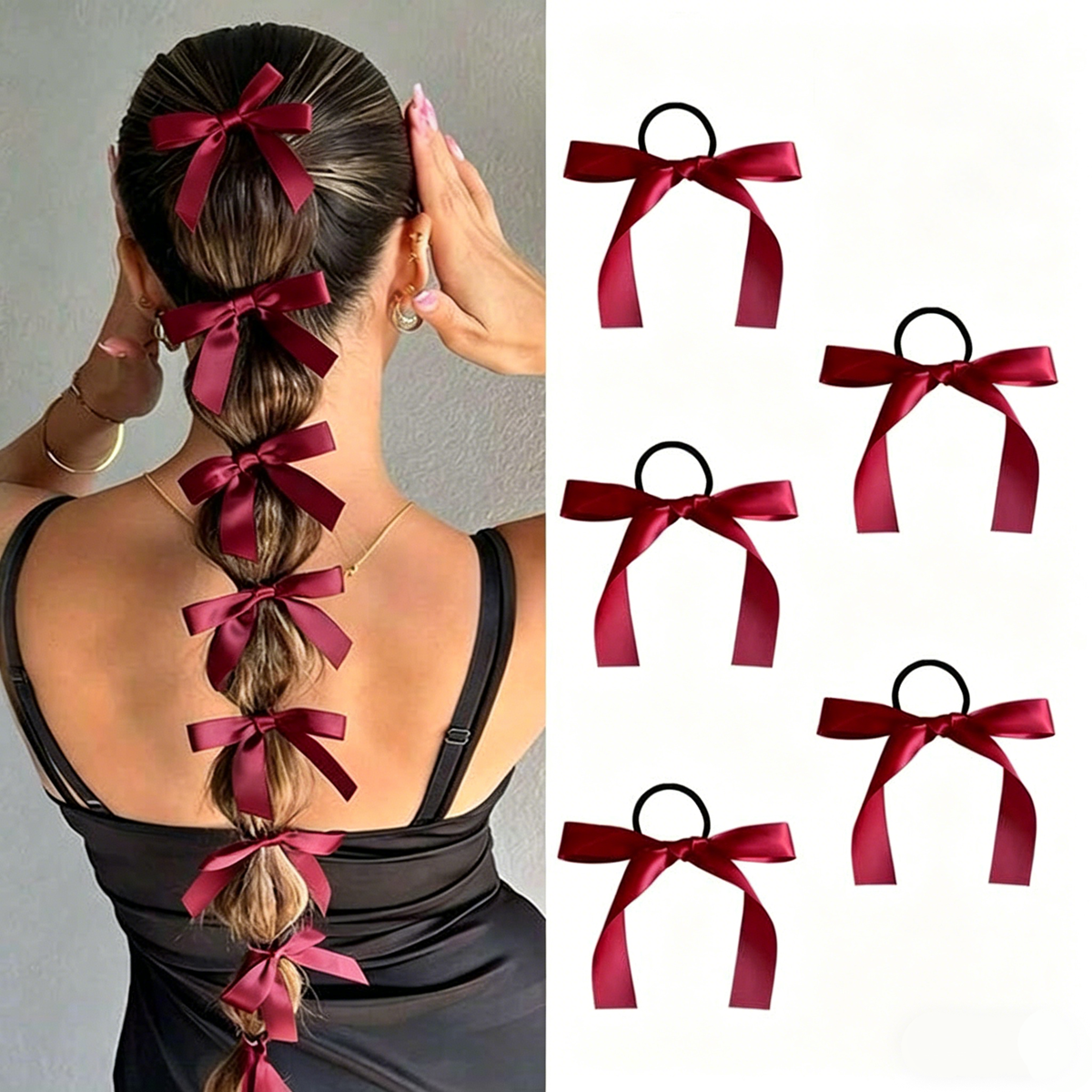 5-10Pcs Women's Style, Fashion - Ribbon Bow Gift avis et prix