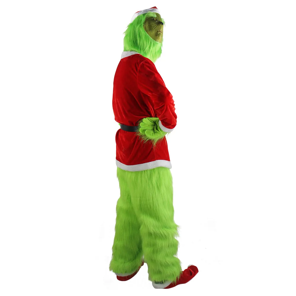 Merry Christmas Grinch Cosplay - Santa Hat Plush avis et prix