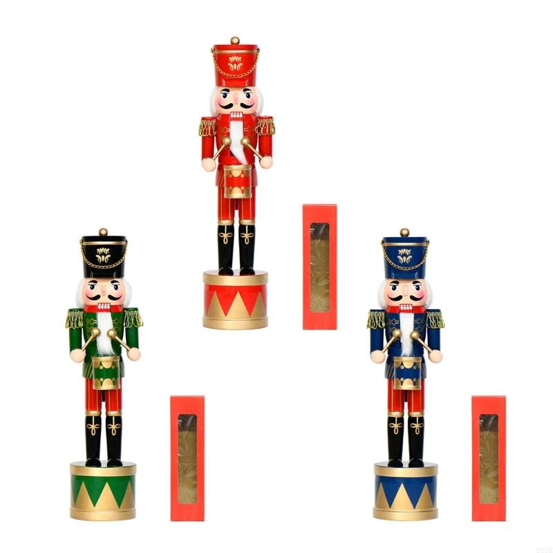 36Cm Wooden Nutcrackers Drum S - Nutcracker Figurine avis et prix