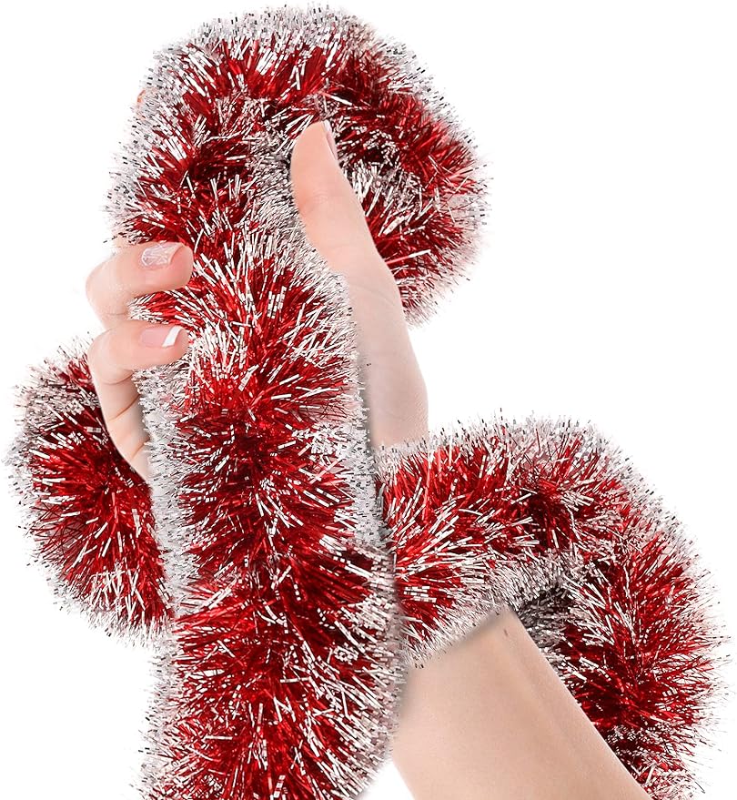 2M Christmas Metallic Streamer - Tinsel Garland Decoration avis et prix