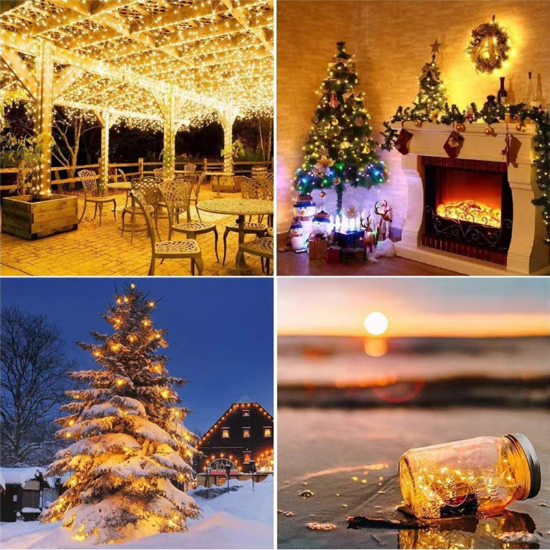 ONCE Solar Powered Lights 200  - Led Fairy String Lights avis et prix