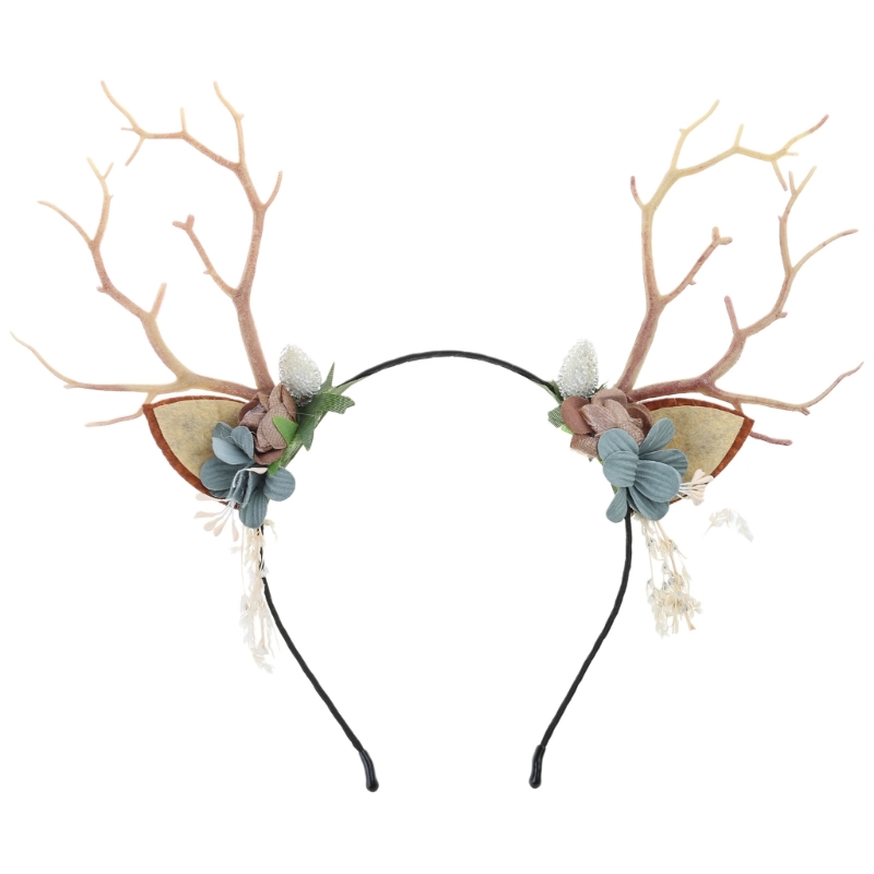 Branch Reindeer Antler Hair Ho - Reindeer Antlers Headband avis et prix