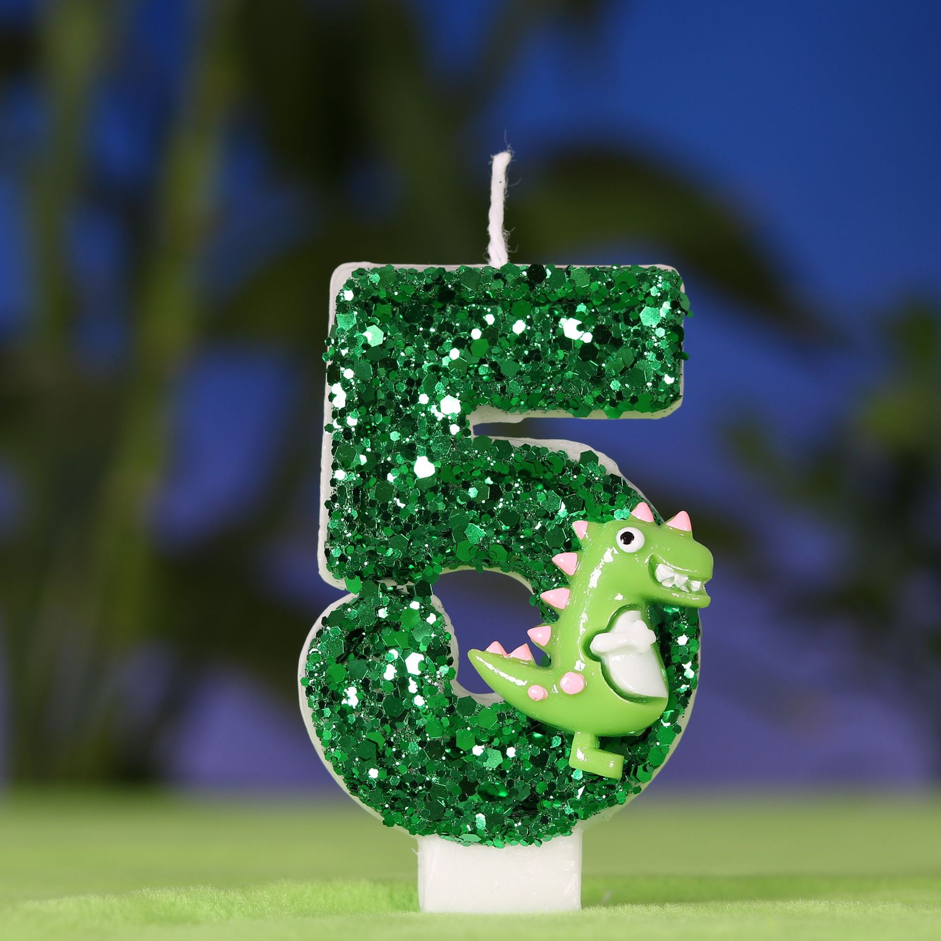 Cartoon Dinosaur Digital Birth - Holiday Candle Set avis et prix