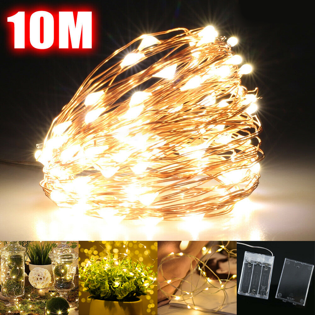 Copper Wire Lamp 10M LED Fairy - Led Fairy String Lights avis et prix