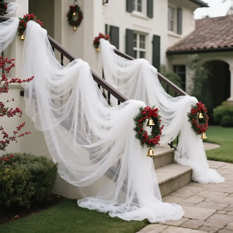 DIY Decoration Tulle Arch Drap - Christmas Table Runner avis et prix