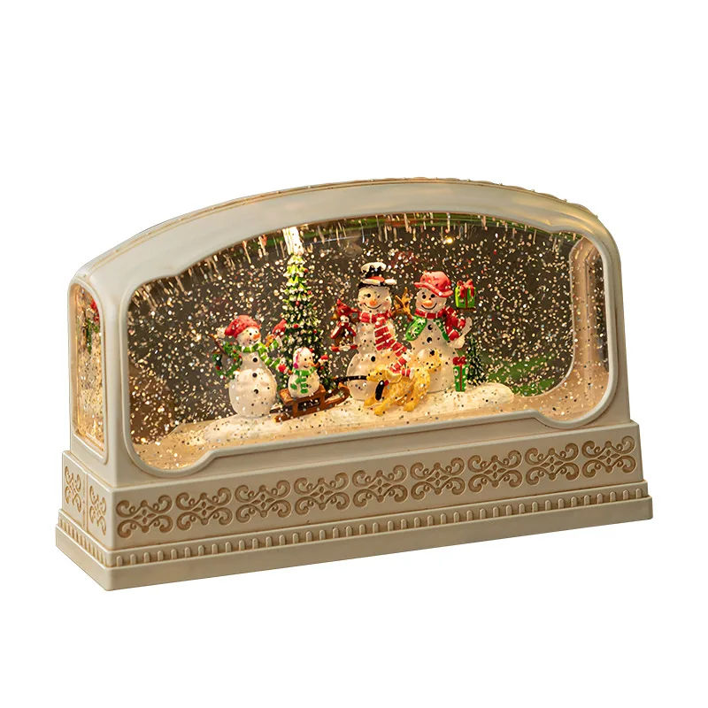 Rectangular Resin Snow Globe M - Snow Globe Musical avis et prix